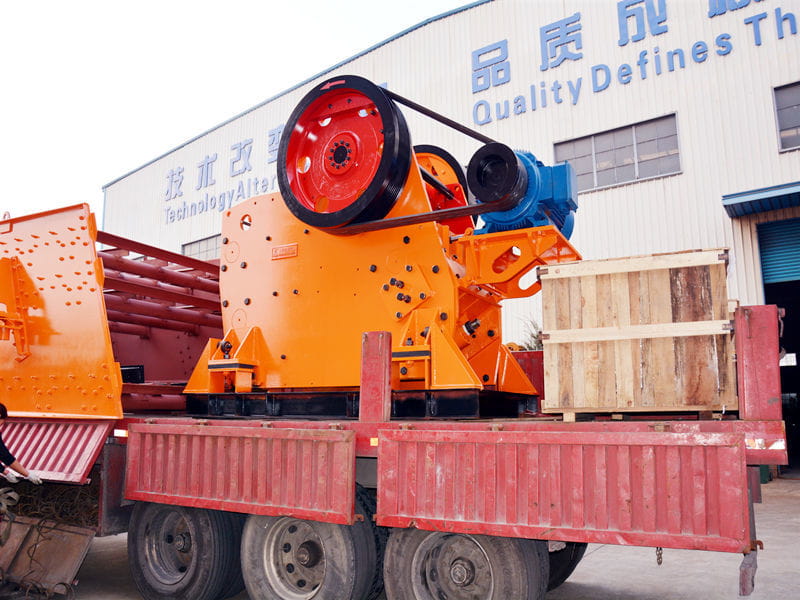 歐版顎式破碎機(jī)發(fā)貨照片
